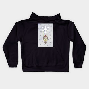 Snowflake Owl Kids Hoodie